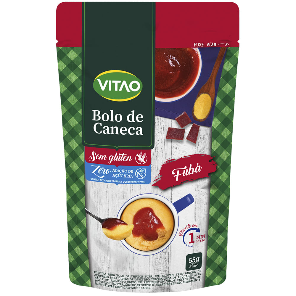 Bolo da caneca sem farinha - A Pitada do Pai