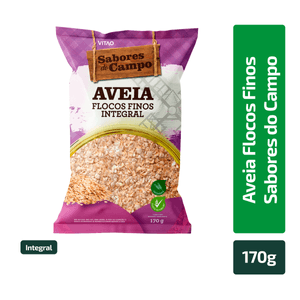 Aveia Flocos Finos Sabores do Campo 170g