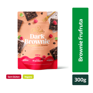 Dark Brownie Frufruta Mix Sem Glúten 300g