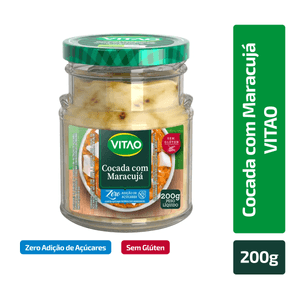 Cocada Ao Leite Zero Maracujá 200g