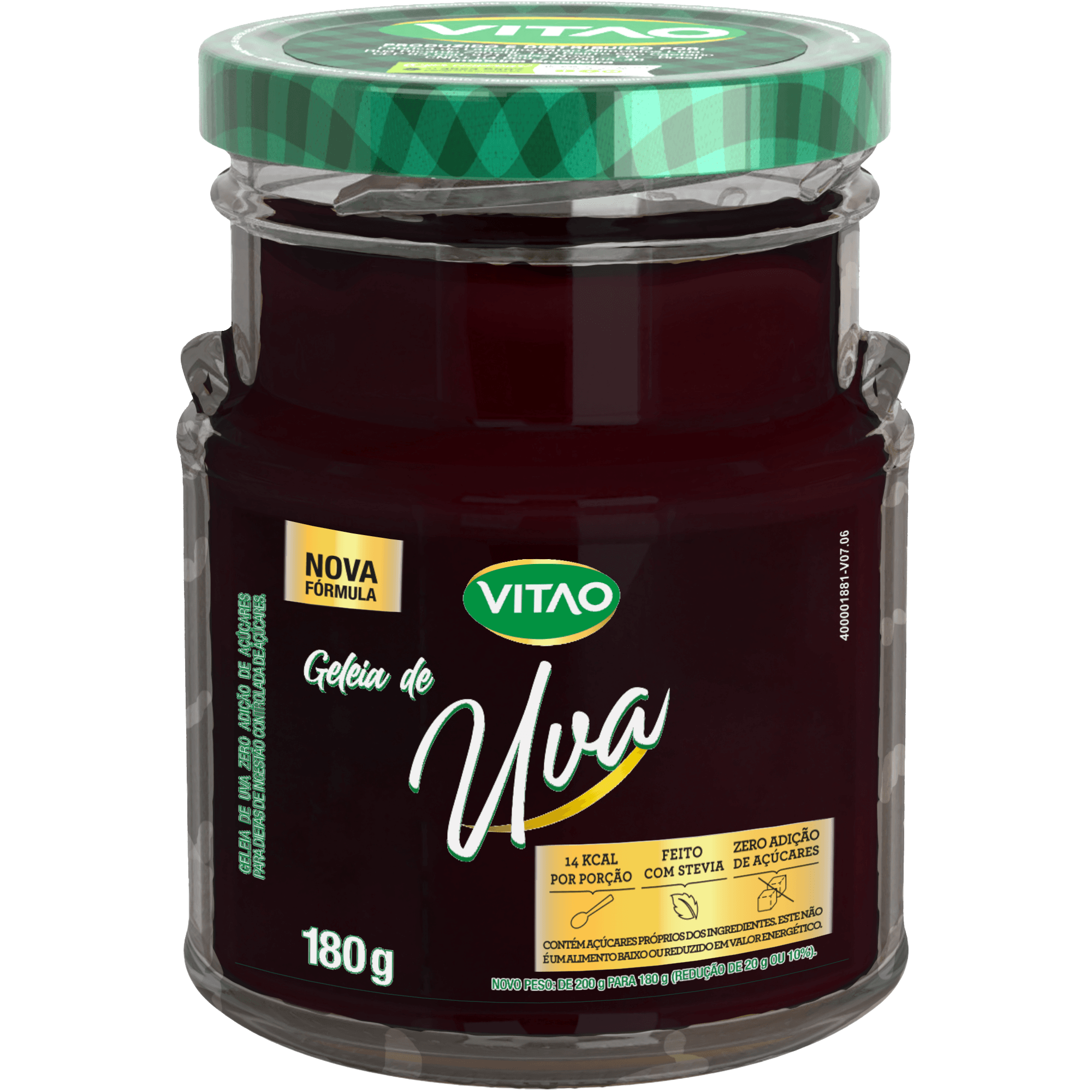 Geleia de Uva + Açaí + Passas 250g ( Caixa com 6 unidades ) - Momentos Bom  Princípio Alimentos
