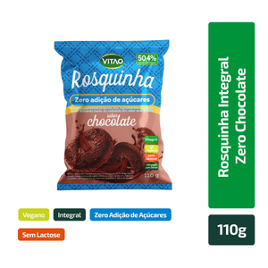 Rosquinha Integral Zero Chocolate 110g