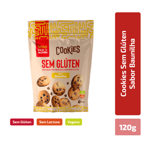 Cookies Sem Glúten Baunilha 120g