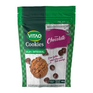 Cookies Integrais Cacau 120g