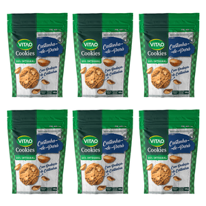 Kit 6 un Cookies Integral Castanha-do-Pará 120g