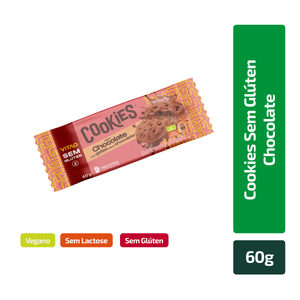 Cookies Sem Gluten Chocolate 60g | VITAO