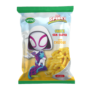 Disney Snack Sem Glúten Sabor Cheddar 30g