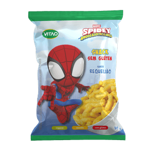 Disney Snack Sem Glúten Sabor Requeijão 30g