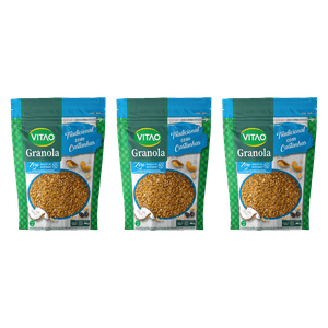 KIT 3UN GRANOLA TRADICIONAL ZERO 800G